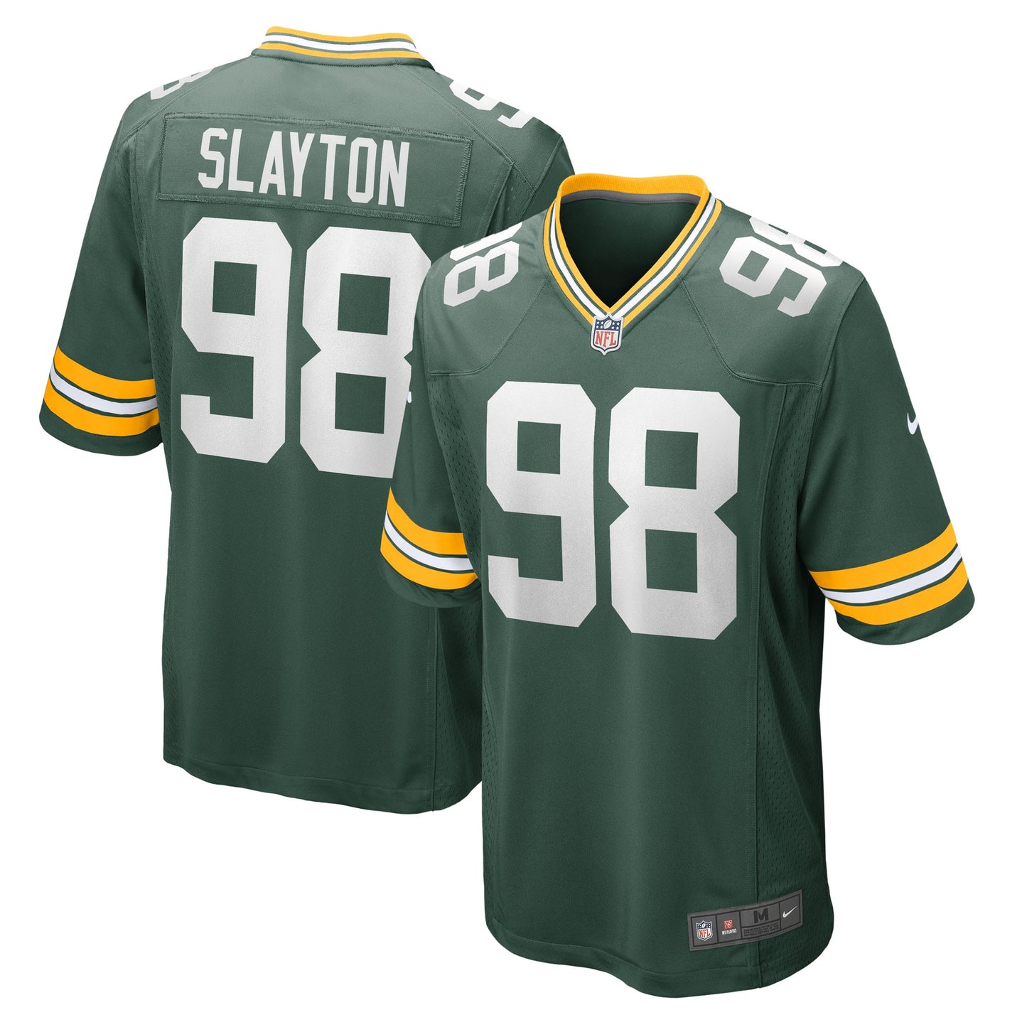 Chris Slayton Green Bay Packers Nike Game Player Jersey - Green