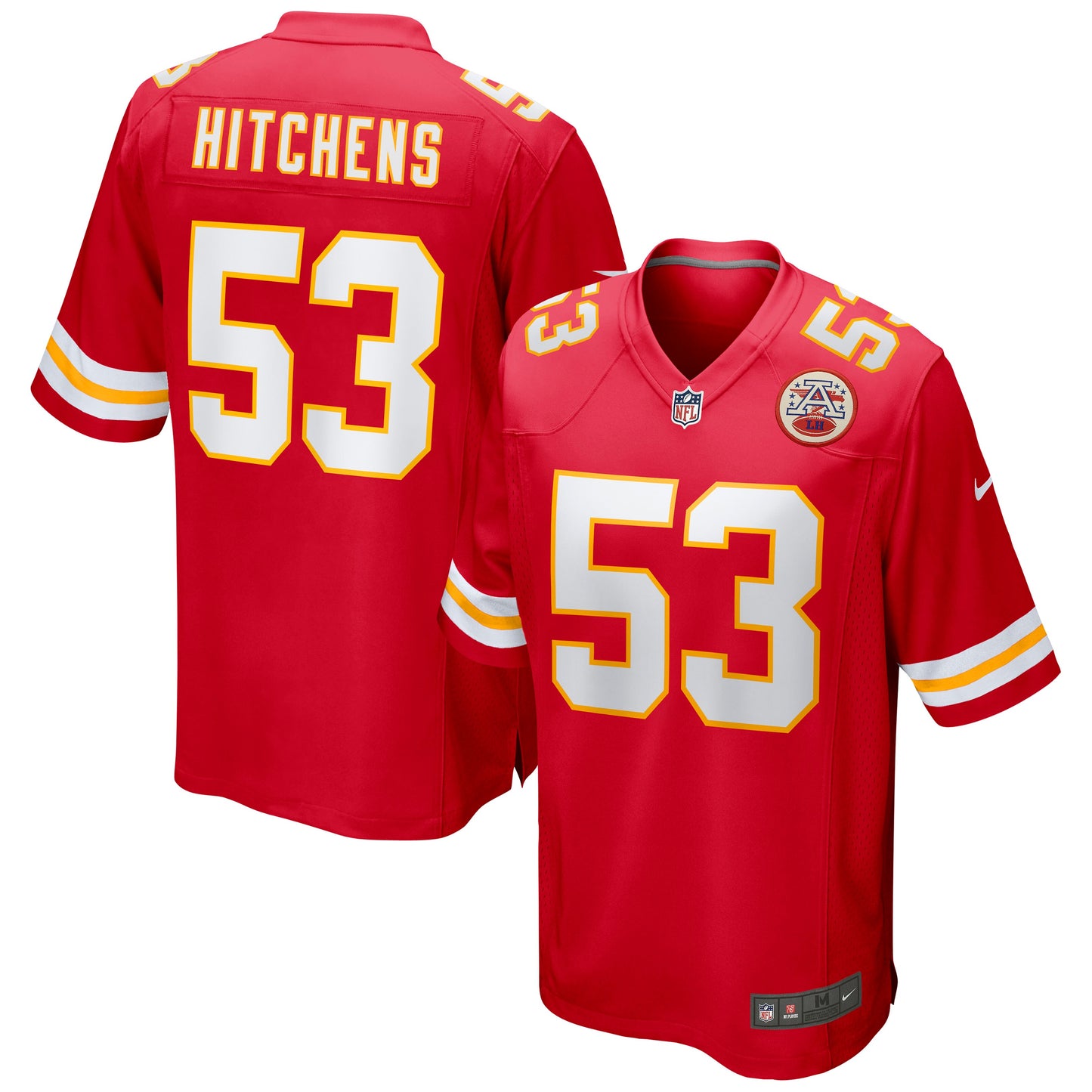 Anthony Hitchens Kansas City Chiefs Nike Game Jersey - Red