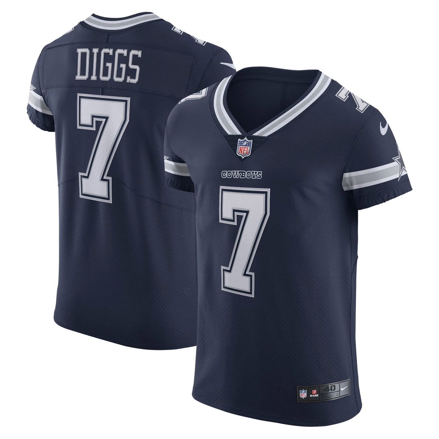 Trevon Diggs Dallas Cowboys Nike Vapor Elite Jersey - Navy