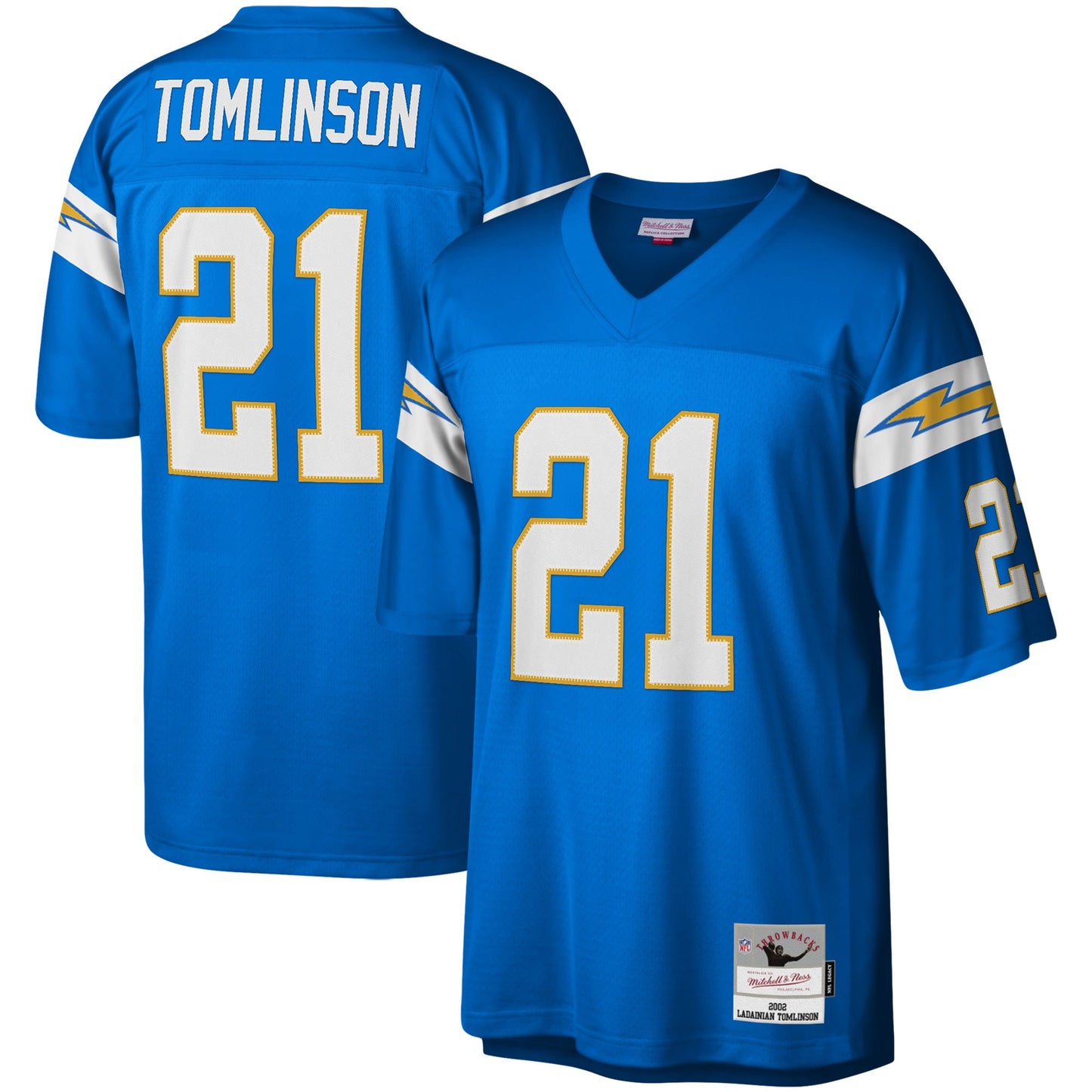 LaDainian Tomlinson Los Angeles Chargers Mitchell & Ness Legacy Replica Jersey - Powder Blue