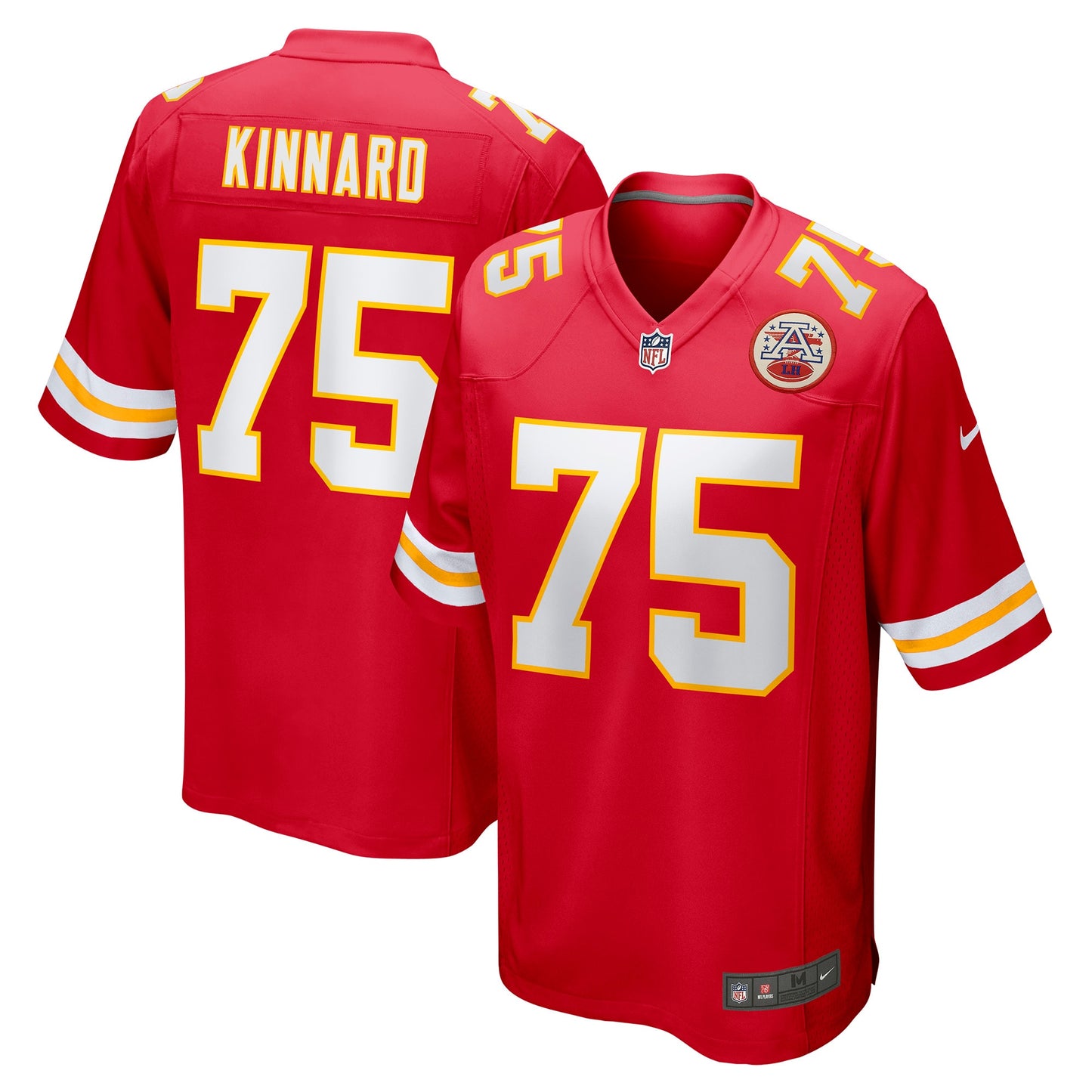 Darian Kinnard Kansas City Chiefs Nike Game Player Jersey - Red